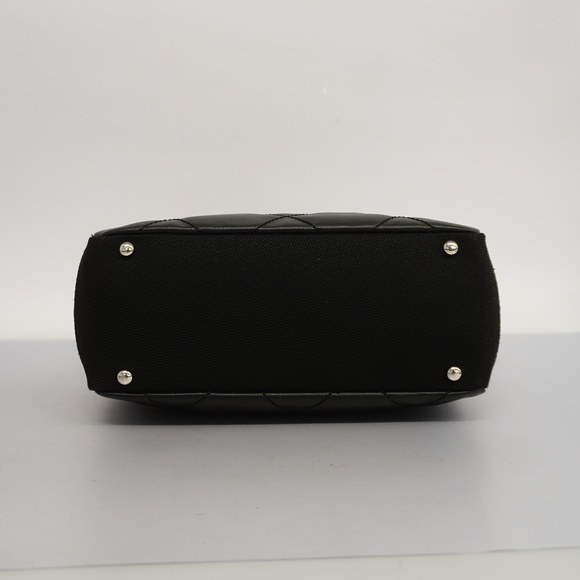 CHANELAuth  Paris Biarritz Tote Bag Women's Coated Canvas Black - Picture 3 of 10